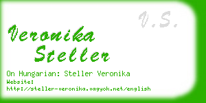 veronika steller business card